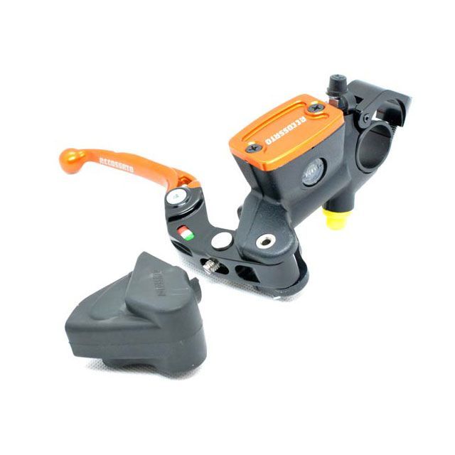ACCOSSATO CY010 ブレーキマスター オフロード10 可倒レバー カラー シルバー CY010S アコサット マスターシリンダー 汎用