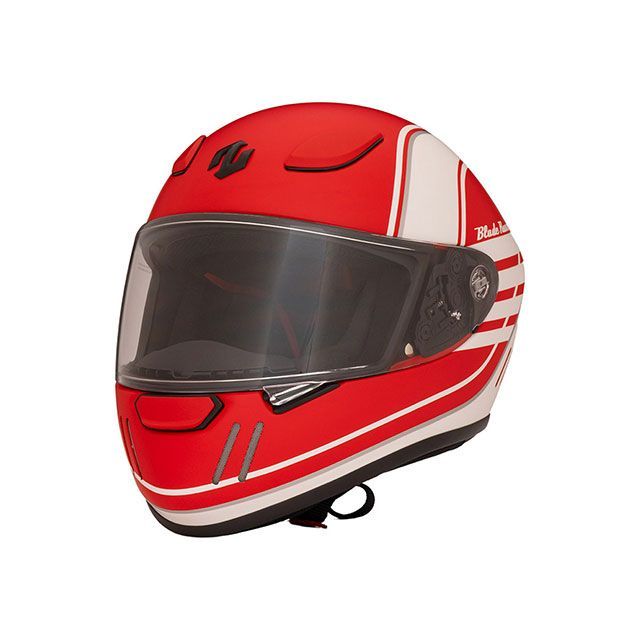 ZEALOT ブレードランナー フルフェイスヘルメット GRAPHIC EURO MATT RED サイズ S BRJ0018/S ジーロット フルフェイスヘルメット｜パークアップ 店