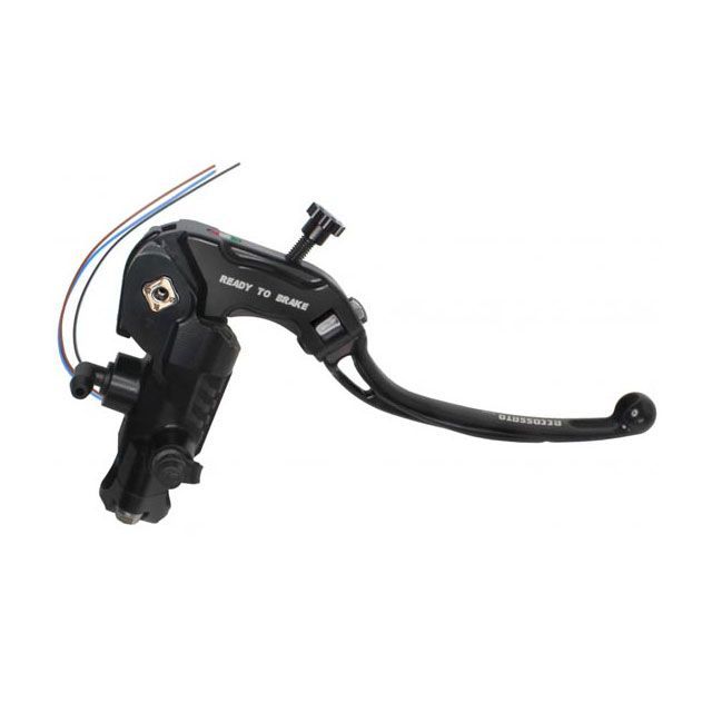 ACCOSSATO CY090 RTB ブレーキマスター PRS19 可倒レバー ブラック レバー ロング オプション M10 CY090NP19L10 アコサット マスターシリンダー 汎用