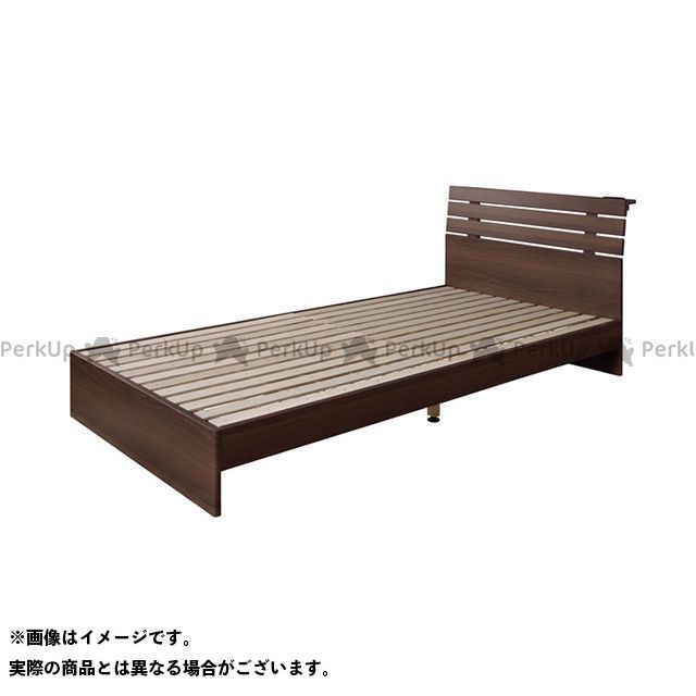 【メーカー直送】Azumaya B-80S-BR ベッド（ブラウン） B-80S-BR メーカー在庫あり 東谷 キッチン用品