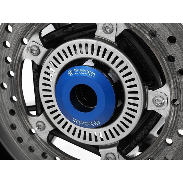Wunderlich リアホイール スリーブ「TRACKDAY」 純正鍛造ホイール仕様車用 ブレーキディスクサイド（ブルー） W42145-108 ワンダーリッヒ その他ホイール