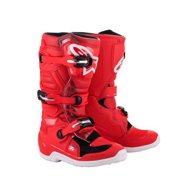 Alpinestars ユース TECH7S ブーツ(レッド) サイズ 2(21.5cm) C1311 アルパインスターズ オフロードブーツ|パークアップ 店