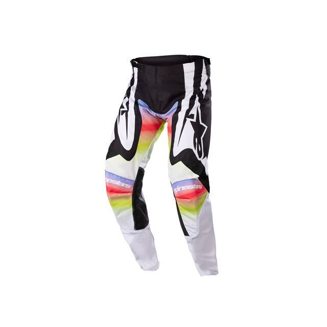 Alpinestars レーサー セミ パンツ（ブラック/マルチカラー） サイズ 30 C8658 アルパインスターズ モトクロス用品