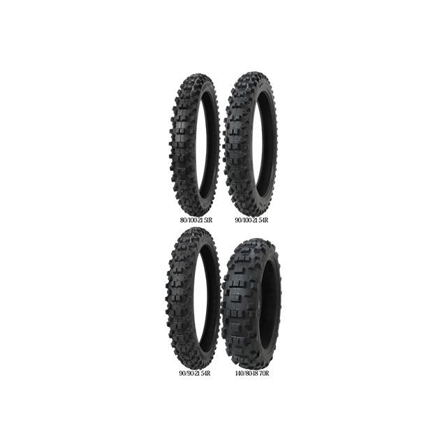 SHINKO 216MX 140/80-18 70R【FIM適合】(ブラック/ブラック) 14802160 シンコー オフロードタイヤ 汎用