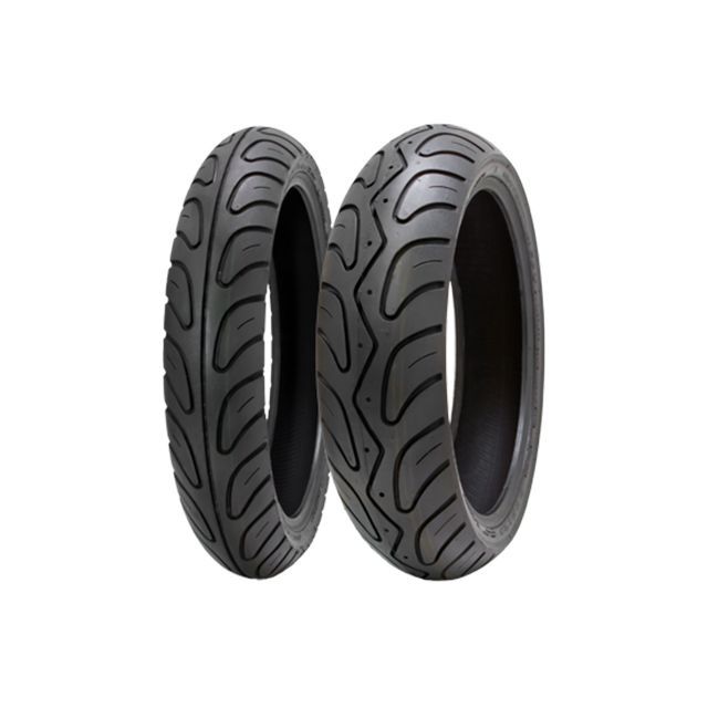 SHINKO 006 PODIUM 130/70ZR16 61W(ブラック/ブラック) 13700060 シンコー オンロードタイヤ 汎用|パークアップ 店
