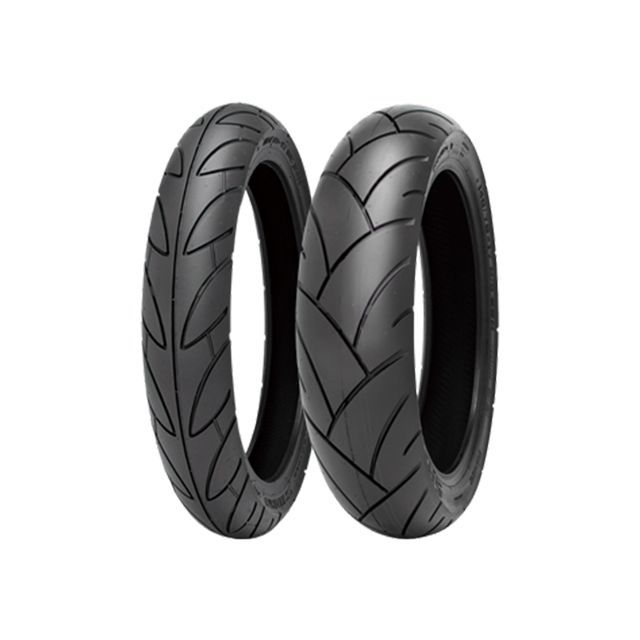 SHINKO SR740 110/80-17 M/C 58V（ブラック/ブラック） 11807400 シンコー オンロードタイヤ 汎用