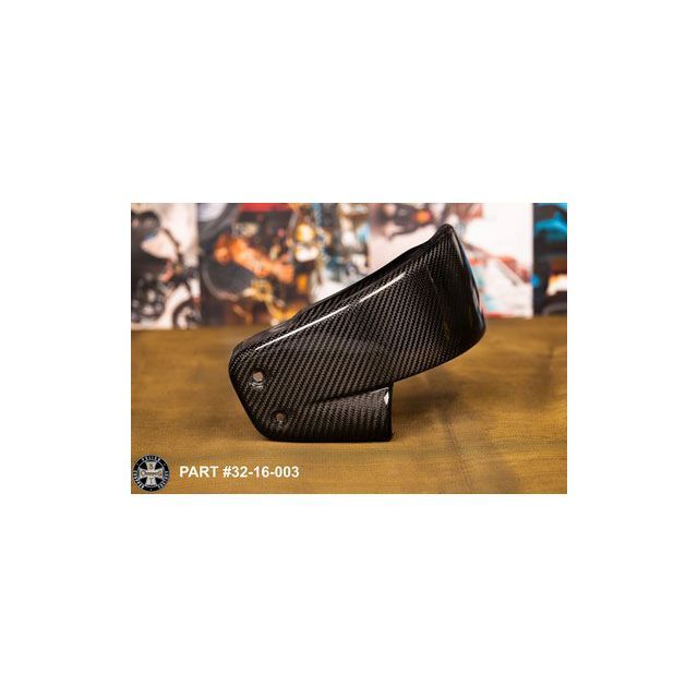 K&W BT CHOPPERS製 サイドカバー カーボン製 右側用 アジャスタブルノブ車両対応 32-16-003 部品屋K&W カウル・エアロ ファットボーイ ブレイクアウト