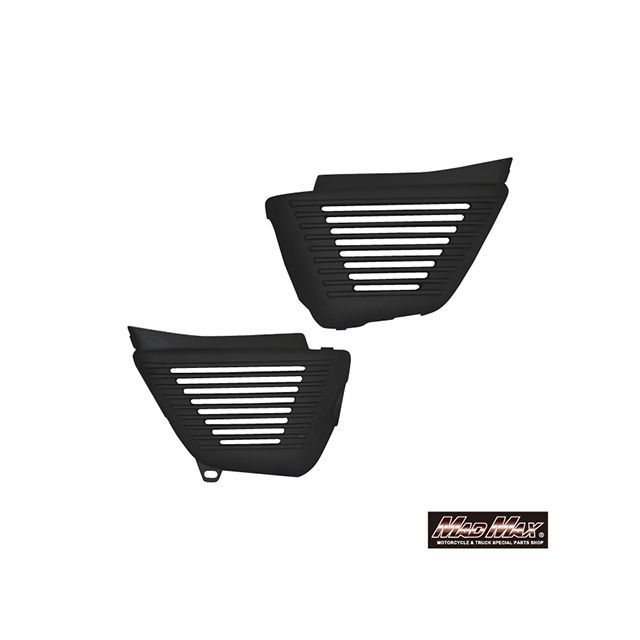 ホンダ エイプ50 AC16 社外 メッキ F Rフェンダー 左右サイドカバー エイプ50 AC16 AC18 サイドカバー 左右セット 黒 ブラック