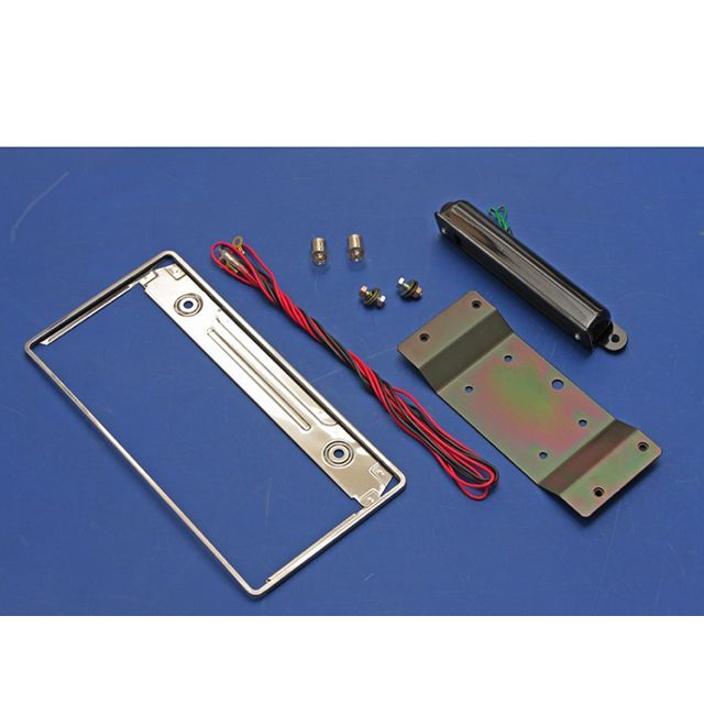 【メーカー直送】MASTER PIECE LEDがモデルチェンジしました！！ ジムニー・ジープetc用 ナンバー移動キット2-LED仕様 HN-022 マスターピース 外装