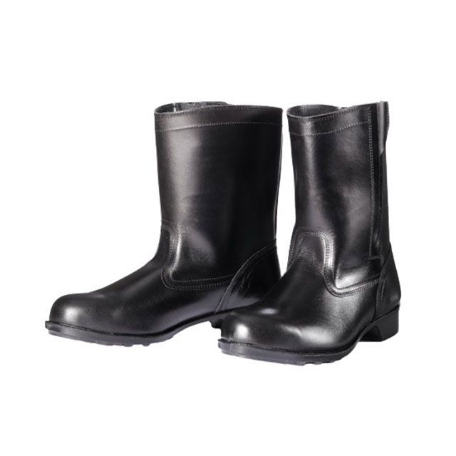 DONKEL 606T 鋼製先芯VP靴 鋼製先芯ゴム底 半長靴 チャック付き サイズ 24.0cm 606T ドンケル メカニックシューズ|パークアップ 店