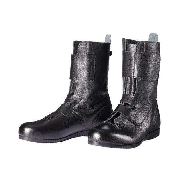 DONKEL 出初め マジック式 高所作業用 鋼製先芯ゴム底 長編上靴 マジック サイズ 24.5cm 出初め マジック式 ドンケル メカニックシューズ｜パークアップ 店