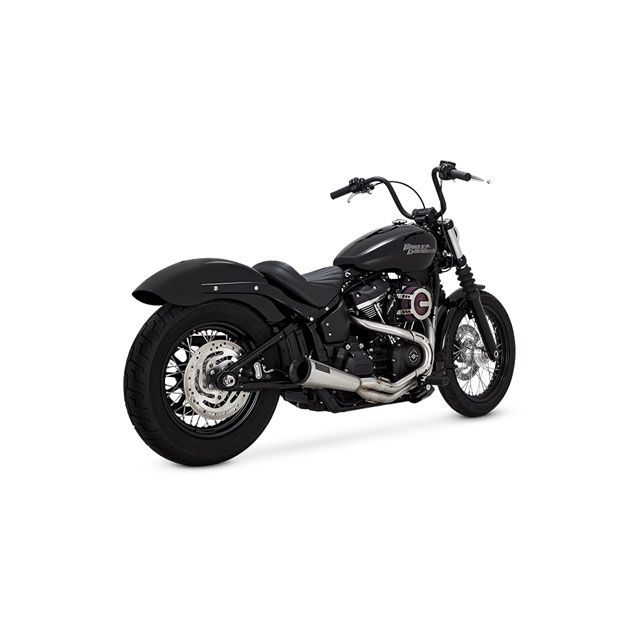 VANCE&HINES Stainless 2-1 Upsweep PCX 27323 バンス マフラー本体 ソフテイルファミリー｜パークアップ 店