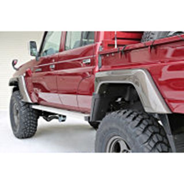 【メーカー直送】Motorage 復活70ピックアップ（GRJ79）オーバーフェンダー 90mm/70mmワイド EX-T98 モトレージ 外装