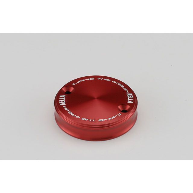 AELLA タンクキャップ（brembo丸2本ビス/S50） レッド AE-70012 RD メーカー在庫あり アエラ タンク関連パーツ