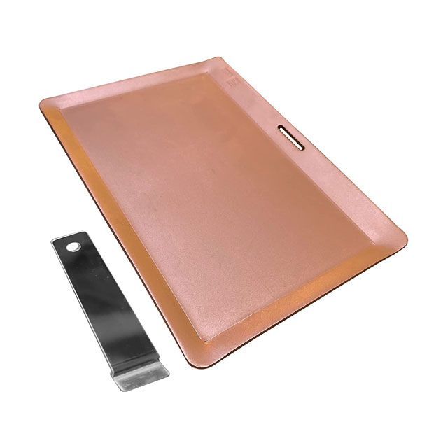KATSURAKISYO 純銅製焼肉プレート B5サイズ（リフター付） A-563 桂記章 ストーブ・グリル類