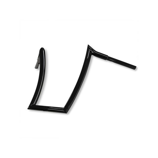 トライジャ ハンドル 般若バー ブラック（1-1/4”ライザー用） 16インチワイド フラットライザーキット なし TJ095760 トライジャ その他ハンドル関連パーツ ハーレー