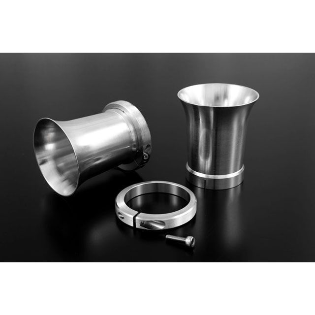 PMC VM29用アルミビレットエアファンネル ロング（70mm） 28-0512 メーカー在庫あり ピーエムシー キャブレター関連パーツ