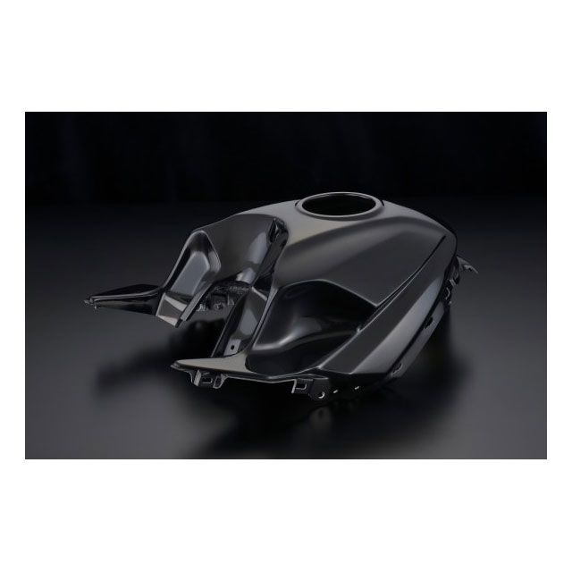 WestPower タンクカバー FRP黒ゲル 付属品 SUZUKI 黒色ステッカー2枚 43-000005-B ウエストパワー タンク関連パーツ KATANA