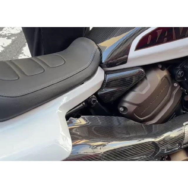 MOTOR STAGE ドライカーボン リアフレームカバー 22125005 モーターステージ ドレスアップ・カバー スポーツスターS｜パークアップ 店