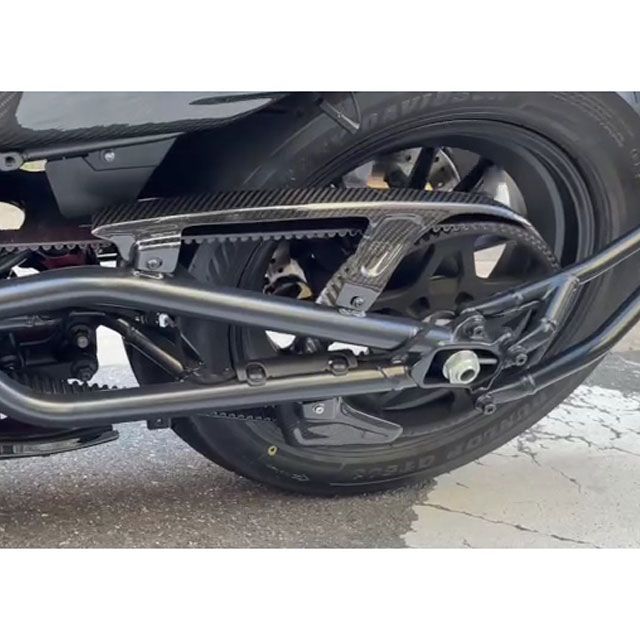 MOTOR STAGE ドライカーボンベルトカバー 上 22125012 モーターステージ ドレスアップ・カバー スポーツスターS