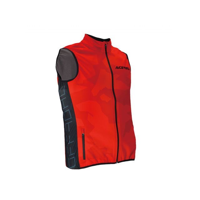 ACERBIS AC-23441 SOFTSHELL X-WIND ベスト（レッド） サイズ S AC-23441RD1 アチェルビス ジャケット