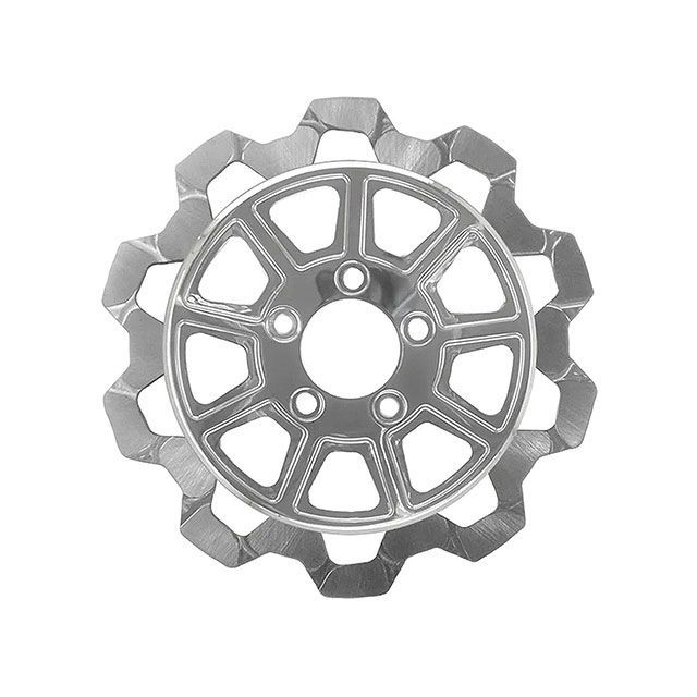 LyndallBrakes BOW-TIE/9SPOKE 11.5in CH/CH 6mm厚 リア ・029353 LyndallBrakes ディスク M8ソフテイル
