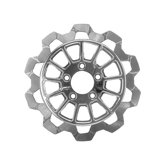 LyndallBrakes BOW-TIE/13SPOKE 11.5in CH/CH 6mm厚 リア ・029354 LyndallBrakes ディスク M8ソフテイル