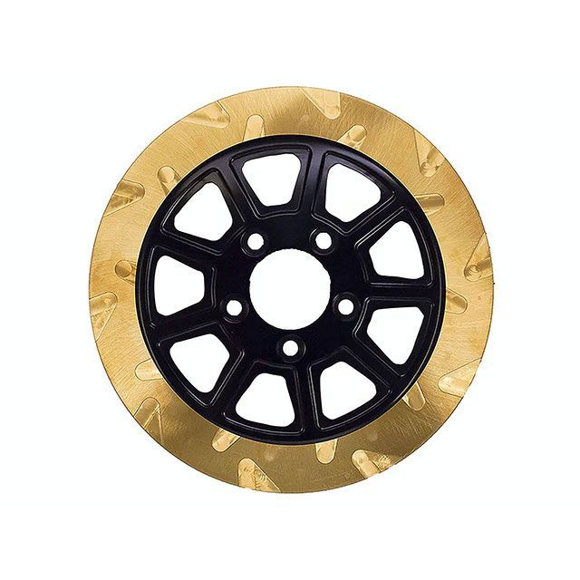 LyndallBrakes SMOOTH/9SPOKE 11.8in GLD/BK 5mm厚 フロント ・029458 LyndallBrakes ディスク