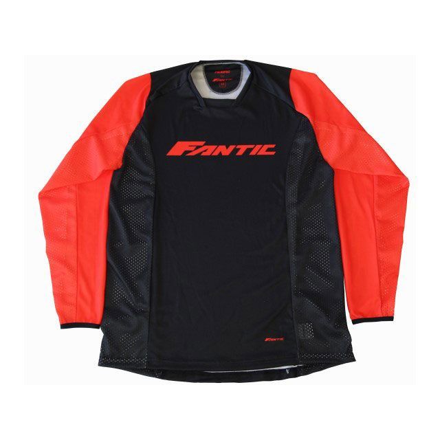 FANTIC ファンティック ジャージ(ブラック/レッド) サイズ M TEES600FAN02 FANTIC モトクロス用品
