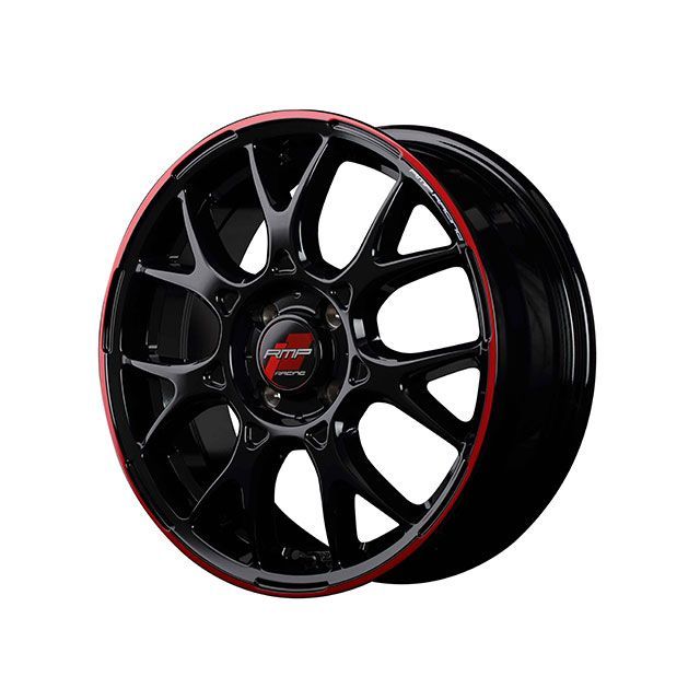 MID RMP Racing R27（ブラック/リムレッドライン） MID タイヤ・ホイール