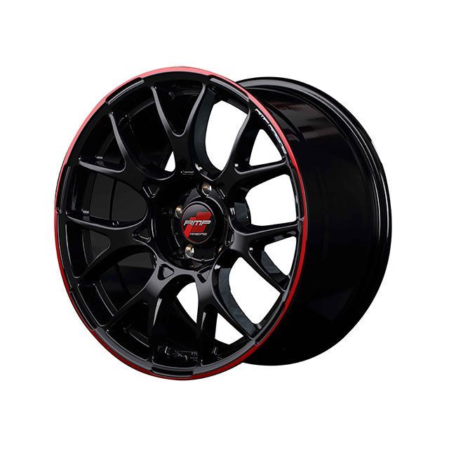 MID RMP Racing R27（ブラック/リムレッドライン） MID タイヤ・ホイール