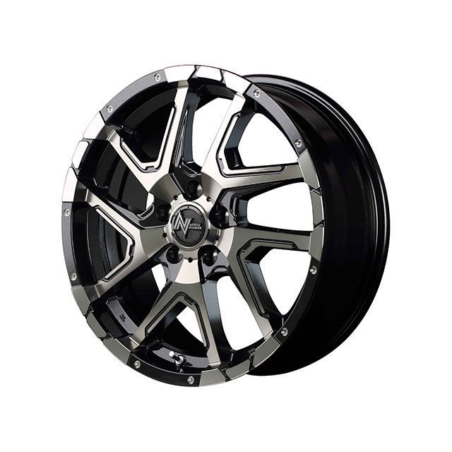 MID NITRO POWER DERINGER（BMPBC ブラックメタリックポリッシュ/ブラッククリア） MID タイヤ・ホイール