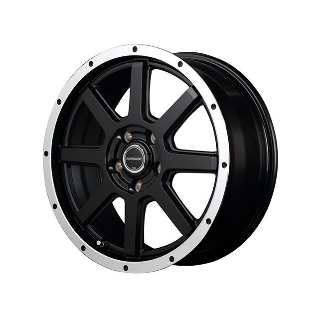 MID ROADMAX WF8（Fセミグロスブラック＋フランジポリッシュ） MID タイヤ・ホイール