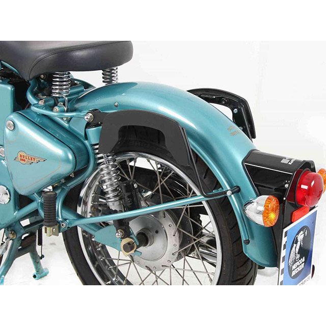 HEPCO＆BECKER サイドソフトケースホルダー「C-Bow」（ブラック） 630-715-0001 ヘプコ＆ベッカー キャリア・サポート Bullet Classic Bullet｜パークアップ 店