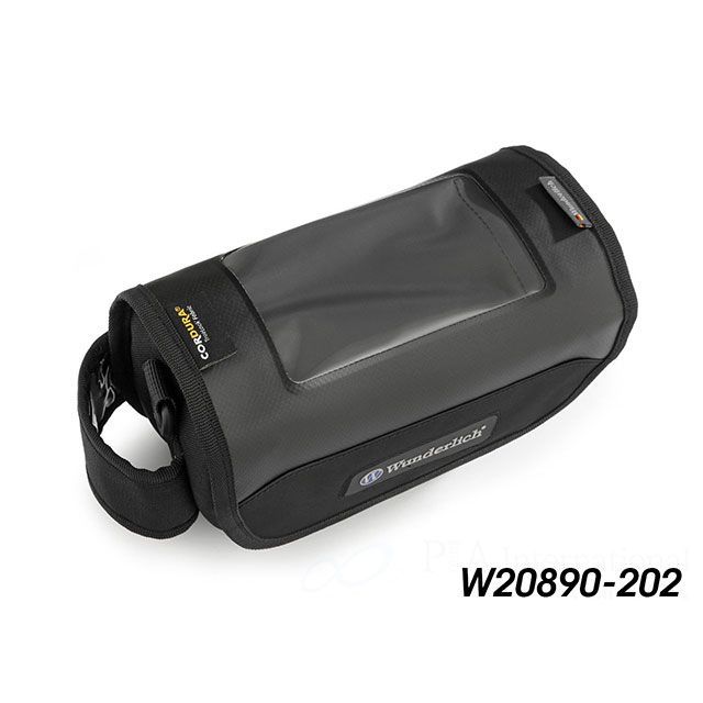 Wunderlich ハンドルバーバッグ「MEDIA」ウォーターブルーフタイプ（ブラック） W20890-202 ワンダーリッヒ ツーリング用バッグ