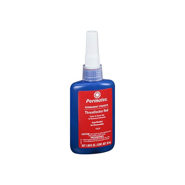 Permatex 高強度スレッドロッカー 50ml（赤） PTX26250 パーマテックス 洗車・メンテナンス