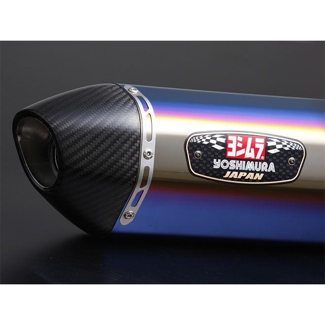 YOSHIMURA 機械曲R-77J サイクロン カーボンエンド EXPORT SPEC 政府認証（STBC） 110A-319-5180B メーカー在庫あり ヨシムラ マフラー本体 XMAX