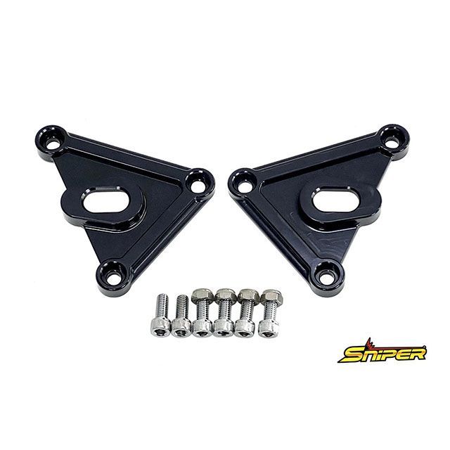 SNIPER Dax125/ダックス125 モンキー125/Monkey125 ヘッドライトステー（ブラック） SP0160BK メーカー在庫あり スナイパー その他外装関連パーツ Dax125/ダックス125/ST125 モンキー125｜パークアップ 店