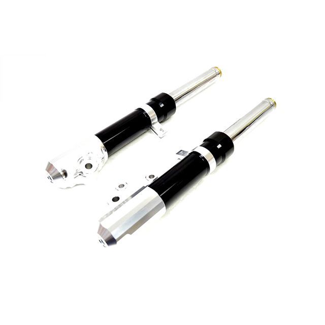 kn926 アルミ削り出し フロントフォーク【アドレスV125】（ブラック） V125-23-BK メーカー在庫あり KN企画 フロントフォーク