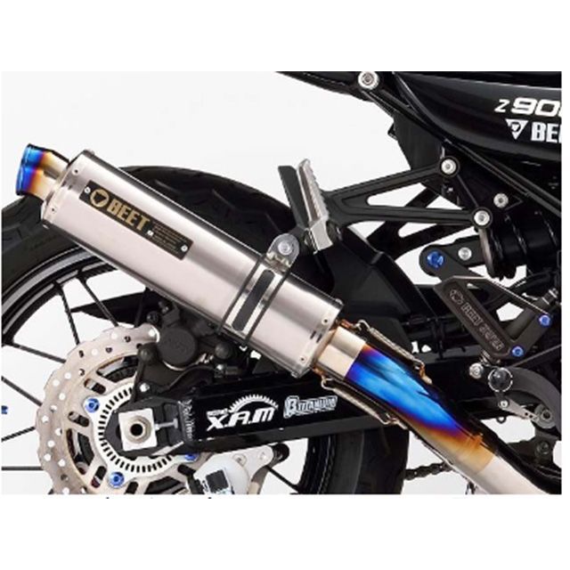 BEET NASSERT 3D STD フルエキゾーストマフラー(クリアチタン) 0284-KH1-50 ビートジャパン マフラー本体 Z900RS|パークアップ 店