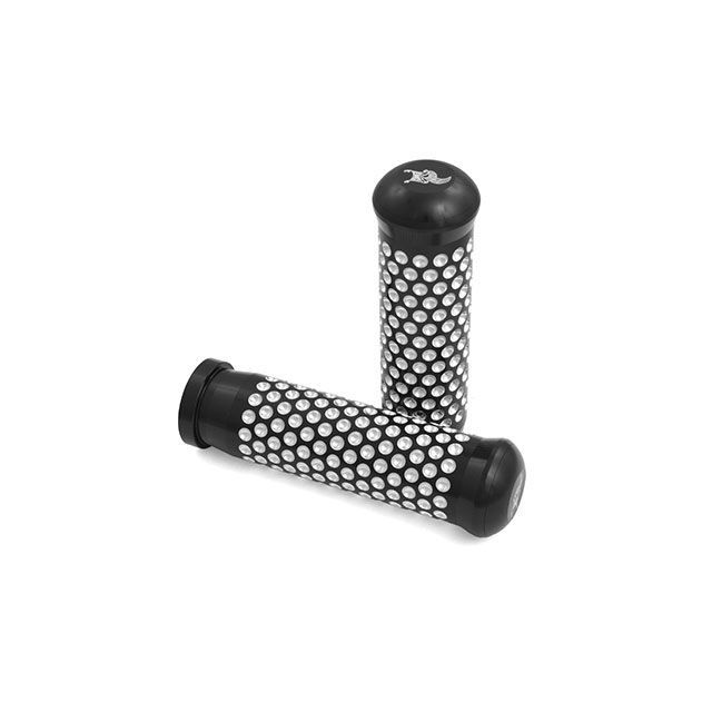 kens-factory Dimpled Grip Black/Machine TBW 1-024 ケンズファクトリー グリップ関連パーツ Throttle By wire モデル