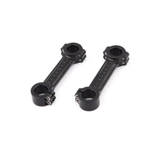 kens-factory Billet Dog bone riser Black 2-201 ケンズファクトリー ハンドルポスト関連パーツ ALL HD｜パークアップ 店