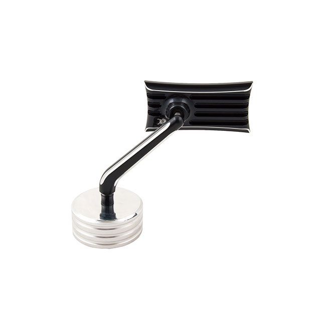 kens-factory Rapide Siries Mirror”Ribbed”Blk/Cut Left 12-210 ケンズファクトリー ミラー関連パーツ ALL HD|パークアップ 店