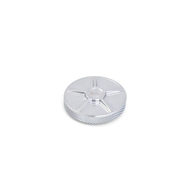 kens-factory NL Gas Cap Five Chrome M8 Dummy LH KFC-08 ケンズファクトリー タンク関連パーツ ソフテイル｜パークアップ 店
