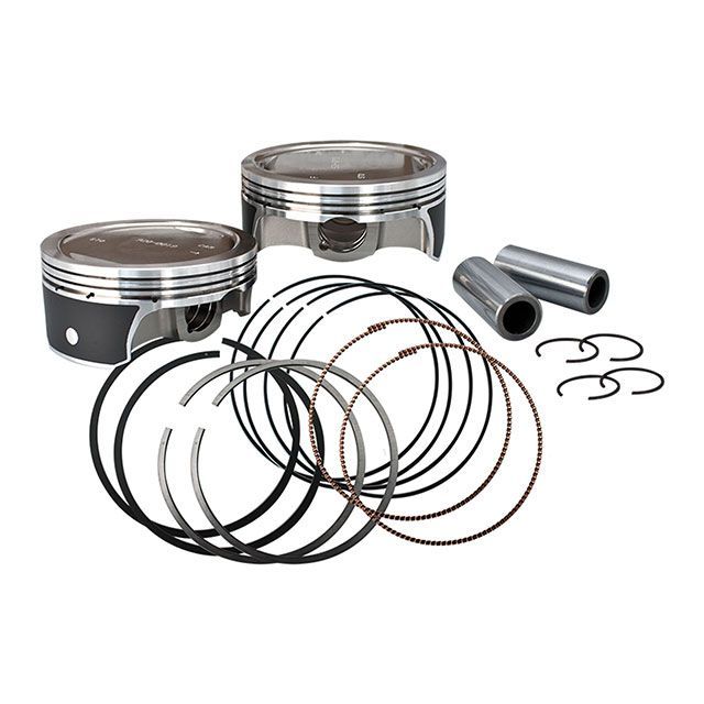 S&S 4-1/8&rdquo; 鍛造ピストンキット ＋.030&rdquo; ・024981 エス＆エス その他エンジン関連パーツ｜パークアップ 店