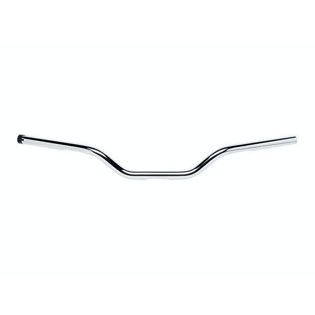 Biltwell トラッカーミッドハンドル 配線逃穴有り（クローム） ・027979 ビルトウェル ハンドル関連パーツ ハーレー用