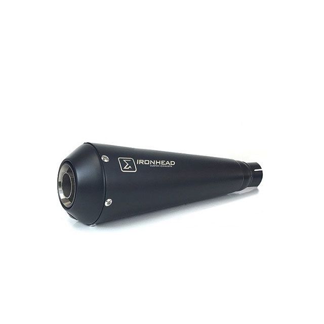 IRONHEAD BENELLI 250 OVC11SB スリップオン マフラー IX-OB505SB アイアンヘッド マフラー本体 BENELLI 250
