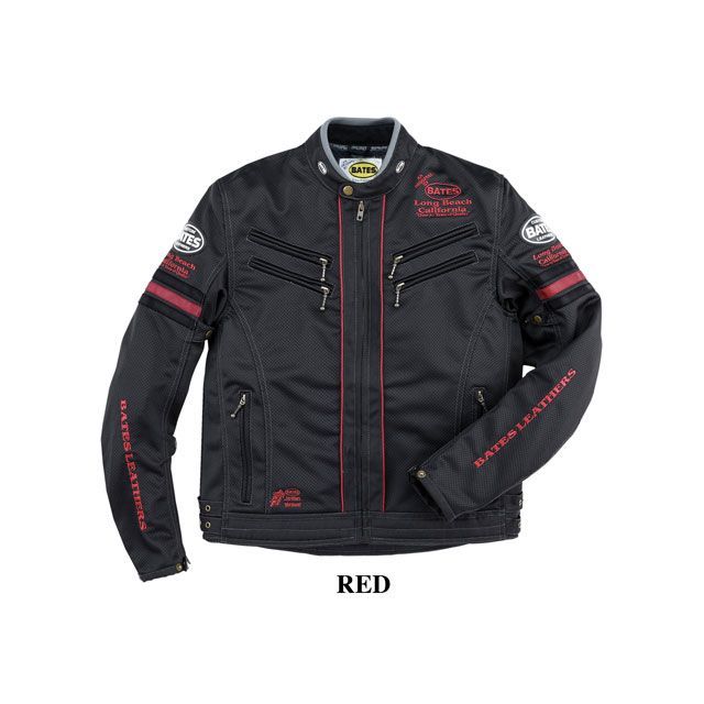 BATES 2023春夏モデル BJ-M2313TT メッシュジャケット（レッド） サイズ XXL BJ-M2313TT ベイツ ジャケット 19,917円