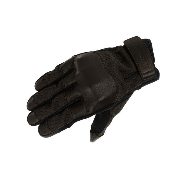 KOMINE 2023春夏モデル GK-2563 CEプロテクトレザーメッシュグローブ タートル（ブラウン） サイズ M ・06-2563 コミネ メッシュグローブ
