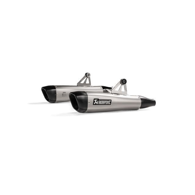 AKRAPOVIC スリップオンライン（チタン） Triumph Bonneville T100（2017-2020） ak_S-T12SO4-HCQT アクラポビッチ その他 Bonneville T100 Bonneville T120